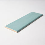 Load image into Gallery viewer, San Fran Aqua 3x10 Bullnose Ceramic Tile Matte Flooring Tilezz