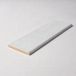 Load image into Gallery viewer, San Fran White 3x10 Bullnose Ceramic Tile Glossy Flooring Tilezz