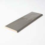 Load image into Gallery viewer, San Fran Taupe 3x10 Bullnose Ceramic Tile Glossy Flooring Tilezz