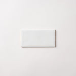 Load image into Gallery viewer, San Fran White 3x6 Bullnose Ceramic Tile Glossy Flooring Tilezz