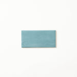 Load image into Gallery viewer, San Fran Volga Blue 3x6 Bullnose Ceramic Tile Glossy Flooring Tilezz