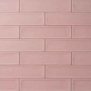 Chanelle Pink 3x12 Ceramic Subway Tile Tilezz 