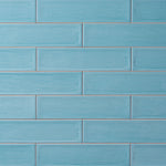 Load image into Gallery viewer, Chanelle Scuba Blue 3x12 Ceramic Tile Glossy Tilezz