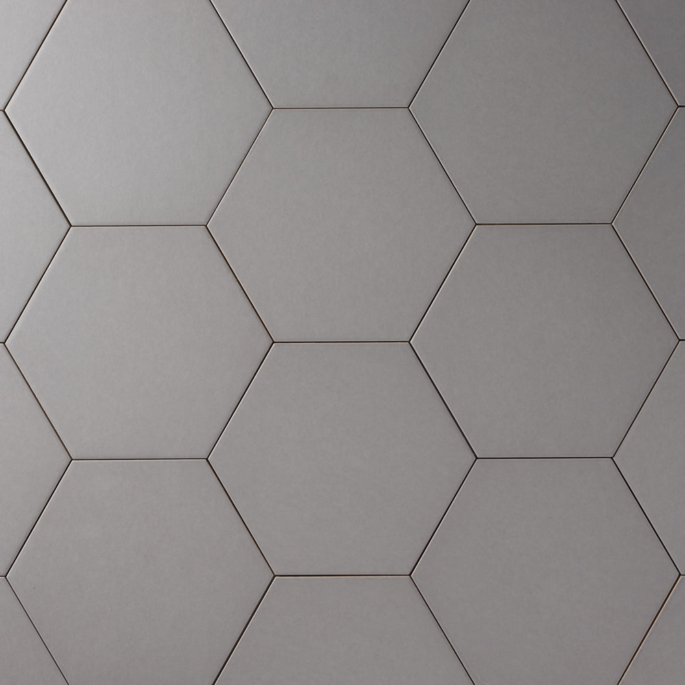 Chanelle Lava Smoke 8x9 Hexagon Porcelain Tile Tilezz 