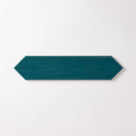 Load image into Gallery viewer, Chanelle Peacock Green 3x12 Picket Ceramic Tile Glossy Tilezz 
