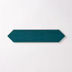 Load image into Gallery viewer, Chanelle Peacock Green 3x12 Picket Ceramic Tile Glossy Tilezz