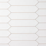 Load image into Gallery viewer, Chanelle Star White 3x12 Picket Ceramic Tile Glossy Tilezz