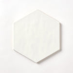 Load image into Gallery viewer, San Fran White Hexagon Ceramic Wall Tile Tilezz