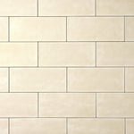 Load image into Gallery viewer, San Fran Tan White 4x10 Ceramic Subway Tile Tilezz 
