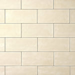 Load image into Gallery viewer, San Fran Tan White 4x10 Ceramic Subway Tile Tilezz