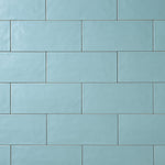 Load image into Gallery viewer, San Fran Volga Blue 4x10 Ceramic Tile Matte Tilezz