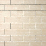 Load image into Gallery viewer, San Fran Tan White 3x6 Ceramic Subway Tile Tilezz