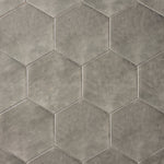 Load image into Gallery viewer, San Fran Taupe Hexagon Ceramic Wall Tile Tilezz