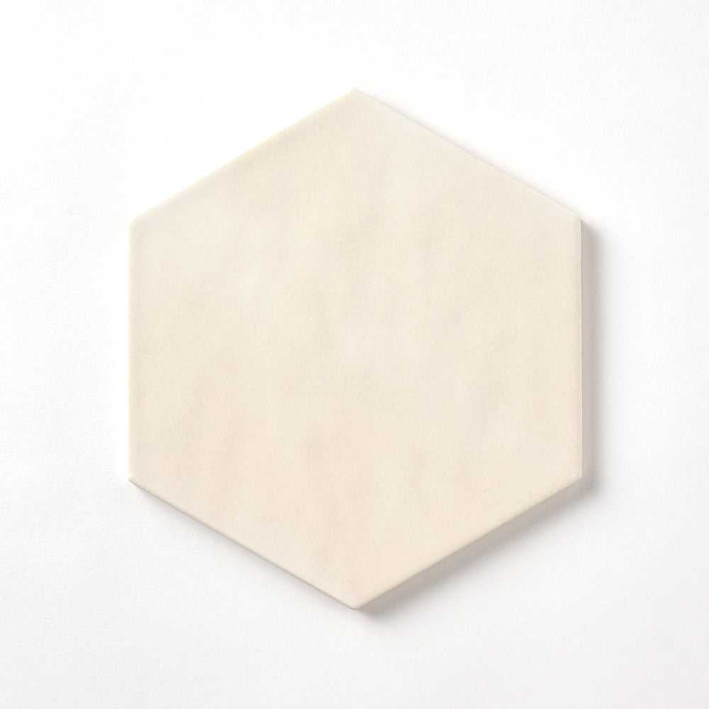 San Fran Tan White Hexagon Ceramic Wall Tile Tilezz 