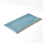 Load image into Gallery viewer, San Fran Volga Blue 3x6 Ceramic Subway Tile Tilezz