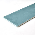 Load image into Gallery viewer, San Fran Volga Blue 4x10 Ceramic Subway Tile Tilezz