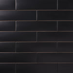 Load image into Gallery viewer, Boise Jet Black 3x12 Ceramic Tile Tilezz