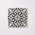 Load image into Gallery viewer, Encaustic Look Malaga Fleur 8x8 Porcelain Tile Tilezz