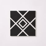 Load image into Gallery viewer, Encaustic Look Marrakech Diamonds 8x8 Porcelain Tile Tilezz