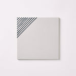 Load image into Gallery viewer, Encaustic Look Belize White Diamond 8x8 Porcelain Tile Tilezz