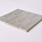 Load image into Gallery viewer, Encaustic Look Eiffel Oval Taupe / Gray 8x8 Porcelain Tile Tilezz 
