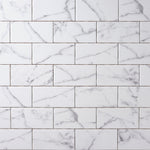 Load image into Gallery viewer, Statuary White 3x6 Ceramic Subway Tile Tilezz
