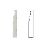 Load image into Gallery viewer, Calacatta Gold Marble Baseboard Trim Molding Stone Tilezz