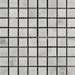 Load image into Gallery viewer, Carrara White Marble 5/8&quot;x5/8&quot; Mosaic Polished/Honed Stone Tilezz 
