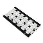 Load image into Gallery viewer, Beaufort Thassos + White Carrara + Black Marble Border Stone Tilezz