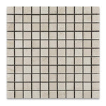 Load image into Gallery viewer, Crema Marfil 1x1 Polished Mosaic Tile Stone Tilezz