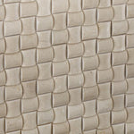 Load image into Gallery viewer, Crema Marfil 3D Pillow Polished Mosaic Tile Stone Tilezz 

