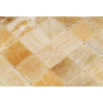 Load image into Gallery viewer, Honey Onyx 2x2 Mosaic Tile Polished Stone Tilezz 
