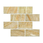 Load image into Gallery viewer, Honey Onyx 3x6 Subway Tile Polished Stone Tilezz