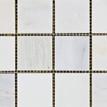 Load image into Gallery viewer, Calacatta Cressa (Asian Statuary) 2x2 Mosaic Polished/Honed Stone Tilezz