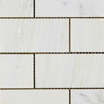 Load image into Gallery viewer, Calacatta Cressa (Asian Statuary) 2x4 Subway Marble Stone Tilezz