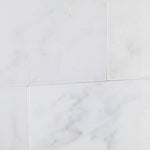 Load image into Gallery viewer, Calacatta Cressa (Asian Statuary) 3x6 Subway Tile Polished &amp; Honed Stone Tilezz 
