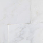 Load image into Gallery viewer, Calacatta Cressa (Asian Statuary) 3x6 Subway Tile Polished & Honed Stone Tilezz