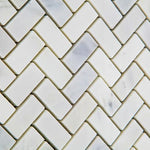Load image into Gallery viewer, Calacatta Cressa Herringbone (Asian Statuary) Polished/Honed Stone Tilezz