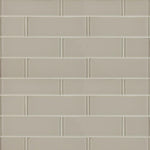Load image into Gallery viewer, Snowcap White 4x12 Glass Subway Tile Tilezz 
