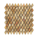 Load image into Gallery viewer, Scabos Travertine 1x2 Diamond Tumbled Mosaic Tile Stone Tilezz