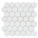 Load image into Gallery viewer, Thassos White Hexagon 2" Mosaic Tile Stone Tilezz