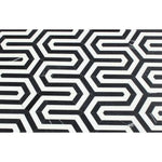 Load image into Gallery viewer, Wiltz Thassos White & Black Marble Stone Tilezz