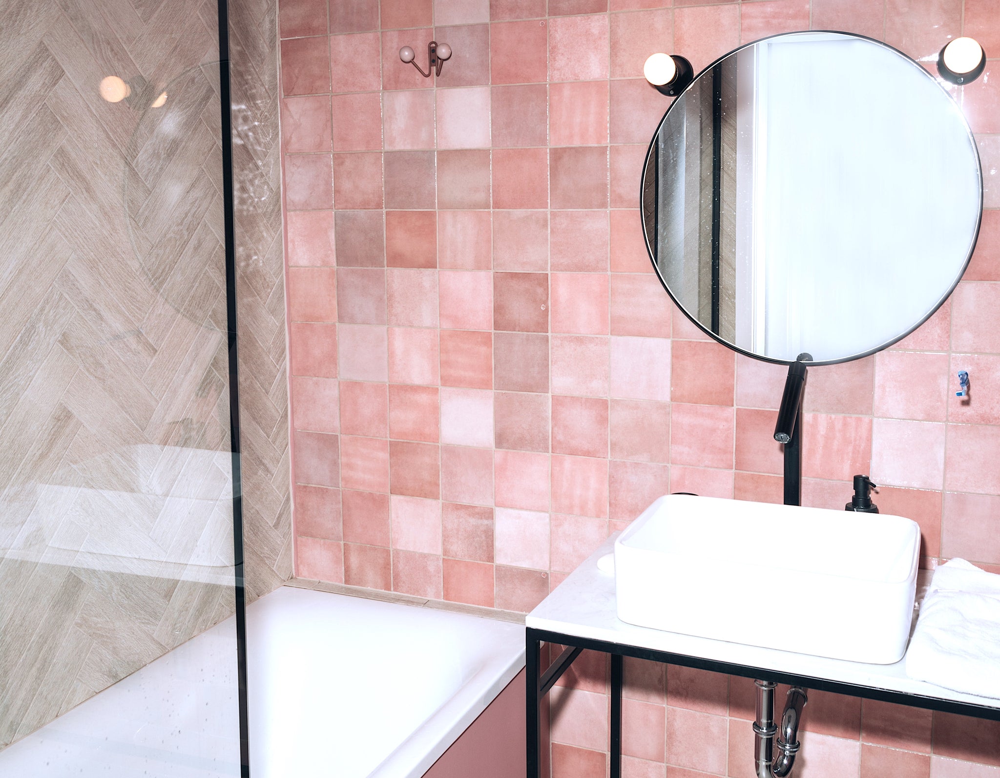 Tile Color Highlight: Blush Pink