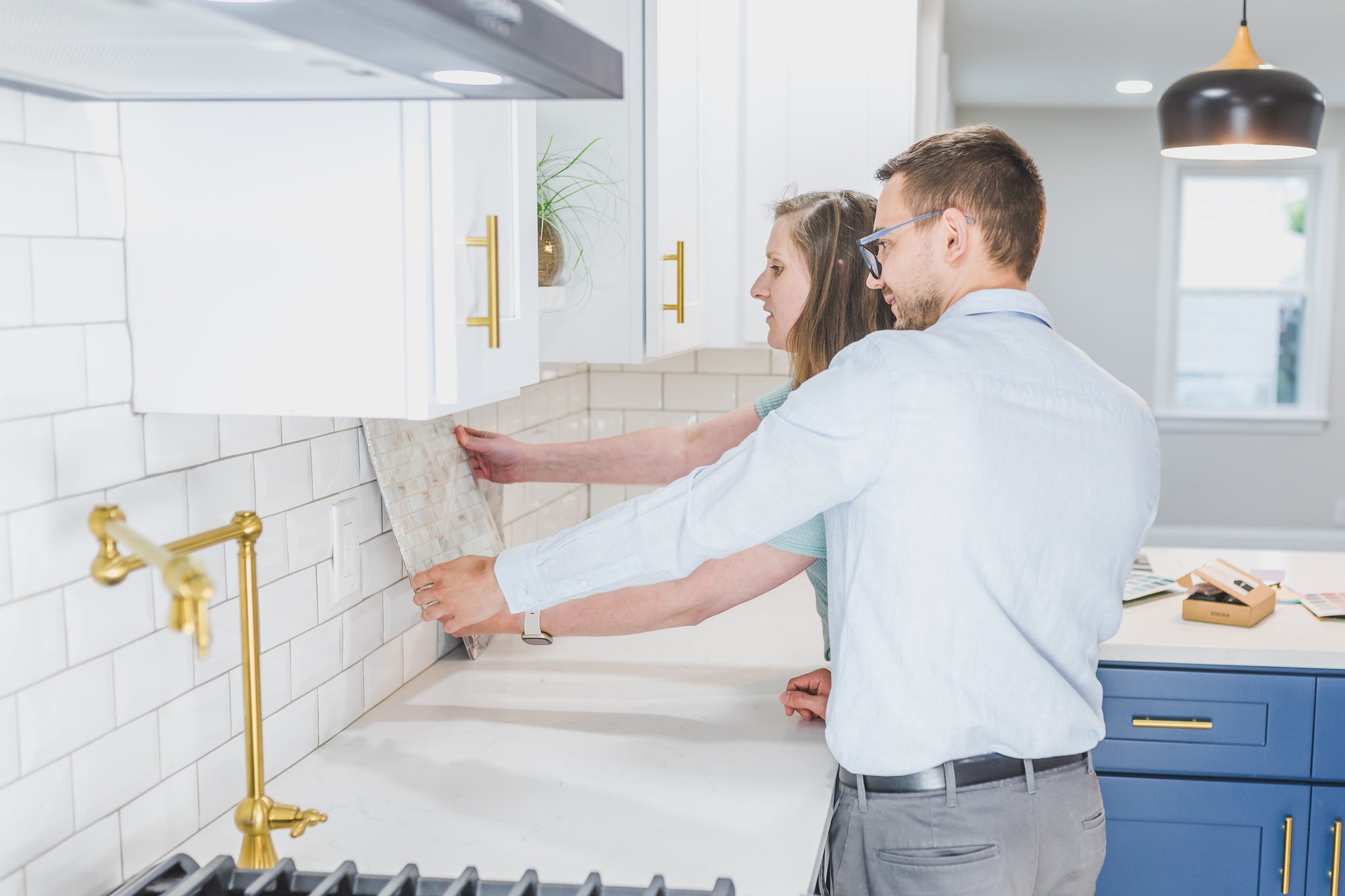 DIY Kitchen Backsplash Installation