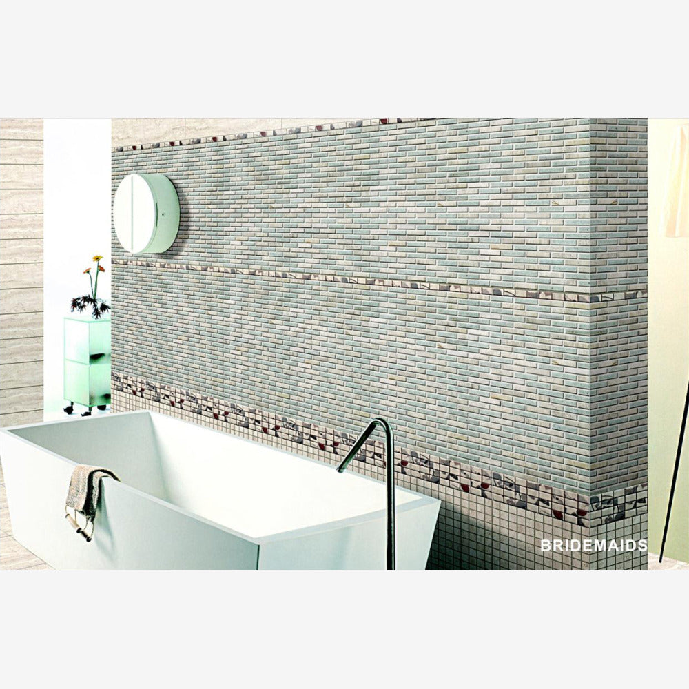Ethereal Charm 11.75x12 Glass Mosaic Tile