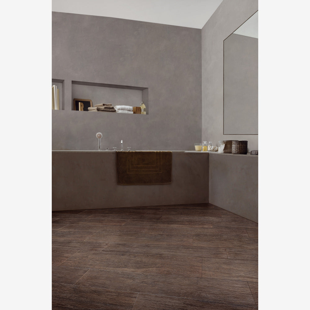 Selection Oak Black 8x71 Porcelain Tile