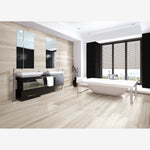 Load image into Gallery viewer, Le Plance Bianco 10.25 x72 Porcelain Tile
