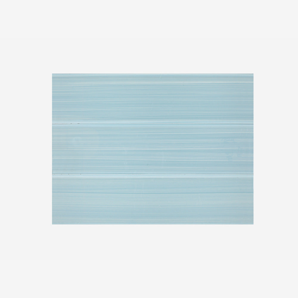 Lumia Blue Painting 4x16 Glass Tile