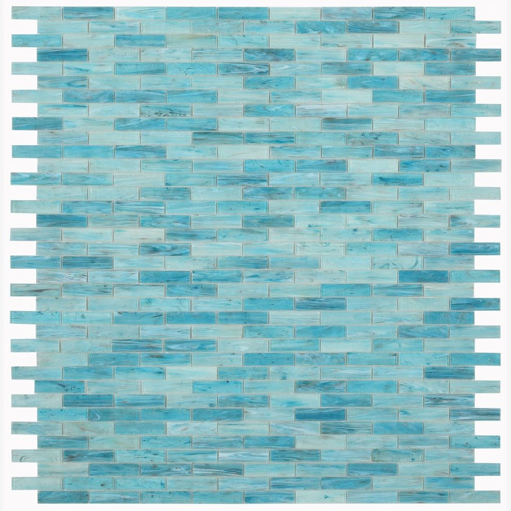 Vivid Blue 11.75x12.75 Mosaic Tile