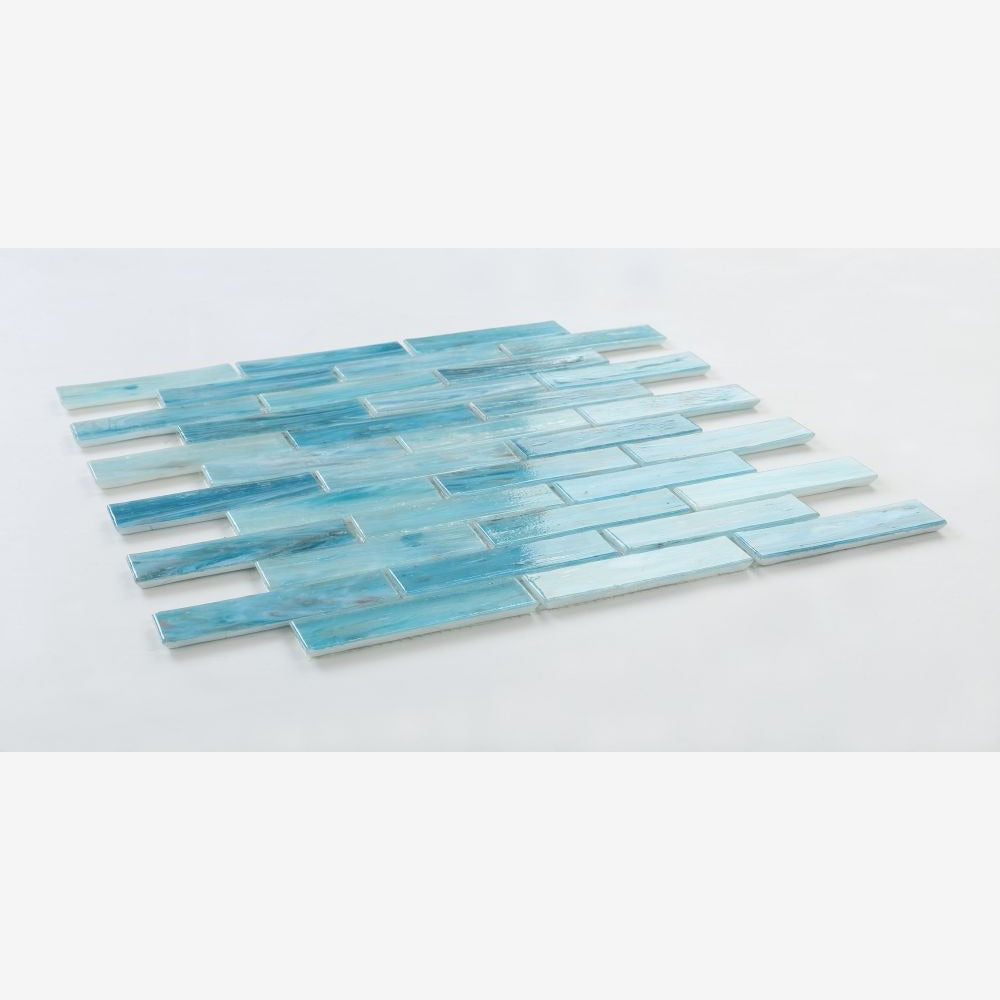 Vivid Blue 11.75x12.75 Mosaic Tile